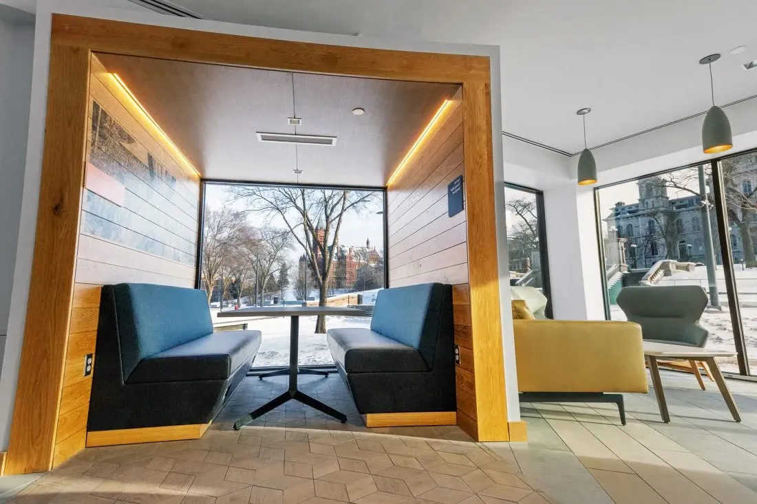 Schine Student Center dining area.